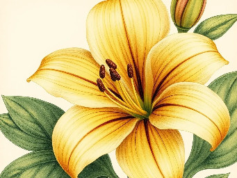 yellow lilly
