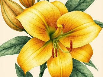 yellow lilly