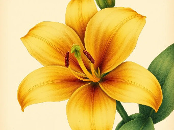 yellow lilly